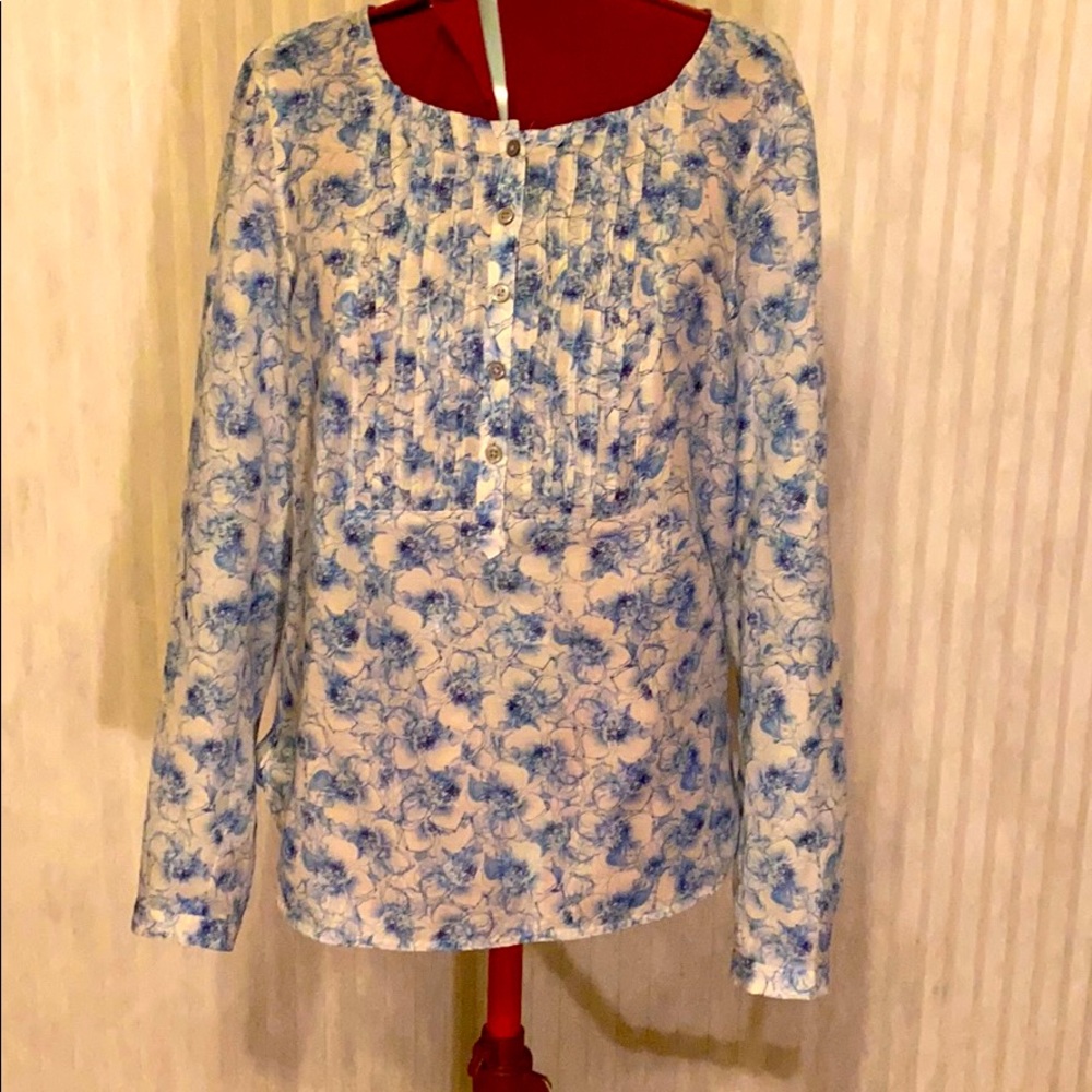 Floral print Loft blouse